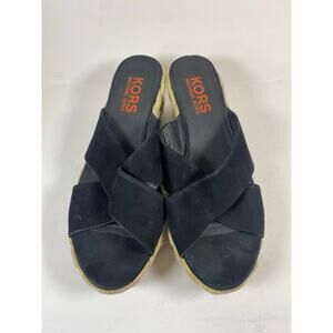 Michael Kors Espadrilles Slide Wedges 8.5W